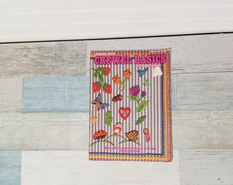 Crewel Basics Projects Patterns Booklet Leisure Arts Barbara Hunter