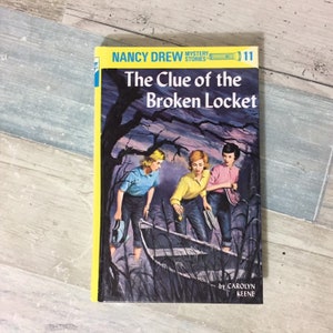 Nancy Drew Mystery Stories #11, The Clue of the Broken Locket, HC Book, Carolyn Keene