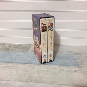 Charlton Heston The BIBLE, Stories from the Old and New Testament, VHS Set Reader&#39;s Digest