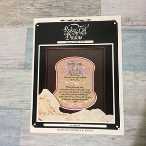 My Baptism Cross Stitch Patterns Booklet Chart Leaflet