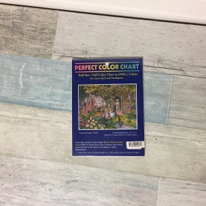 A Special Garden Cross-Stitch Pattern Chart 91024, Candamar Designs, 14&quot; x 11&quot;, Perfect Color Chart