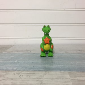 McDonald&#39;s Tinosaurs 1985 Green Dinosaur Figure Toy