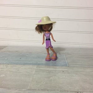 Vintage BRATZ Yasmin 5&quot; McDonald&#39;s Happy Meal Toy, 2003 Purple
