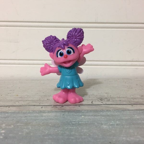 Sesame Street Abby Cadabby Plastic Figure Cake Topper 2.5"