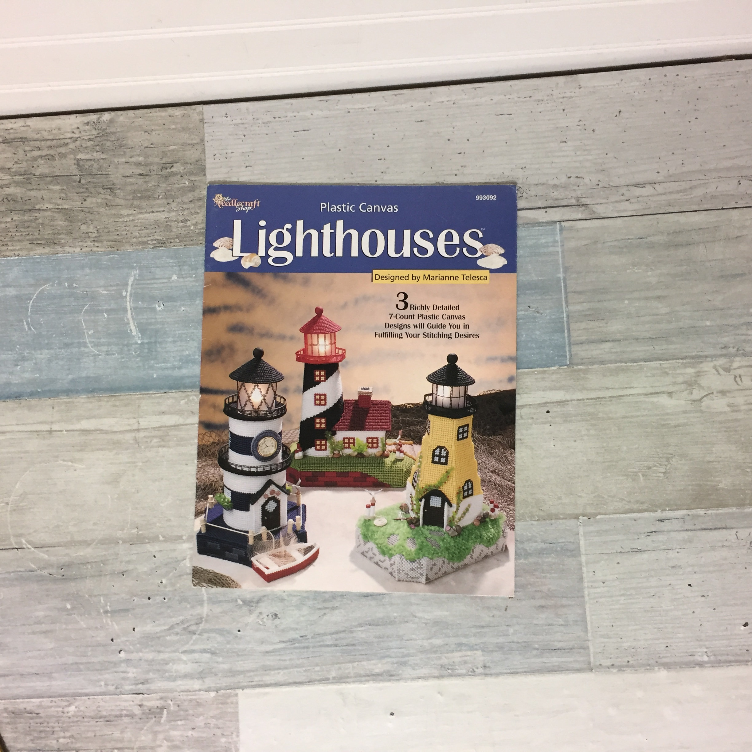 Lighthouse Decor Plastic Canvas Pattern - Electronic Download