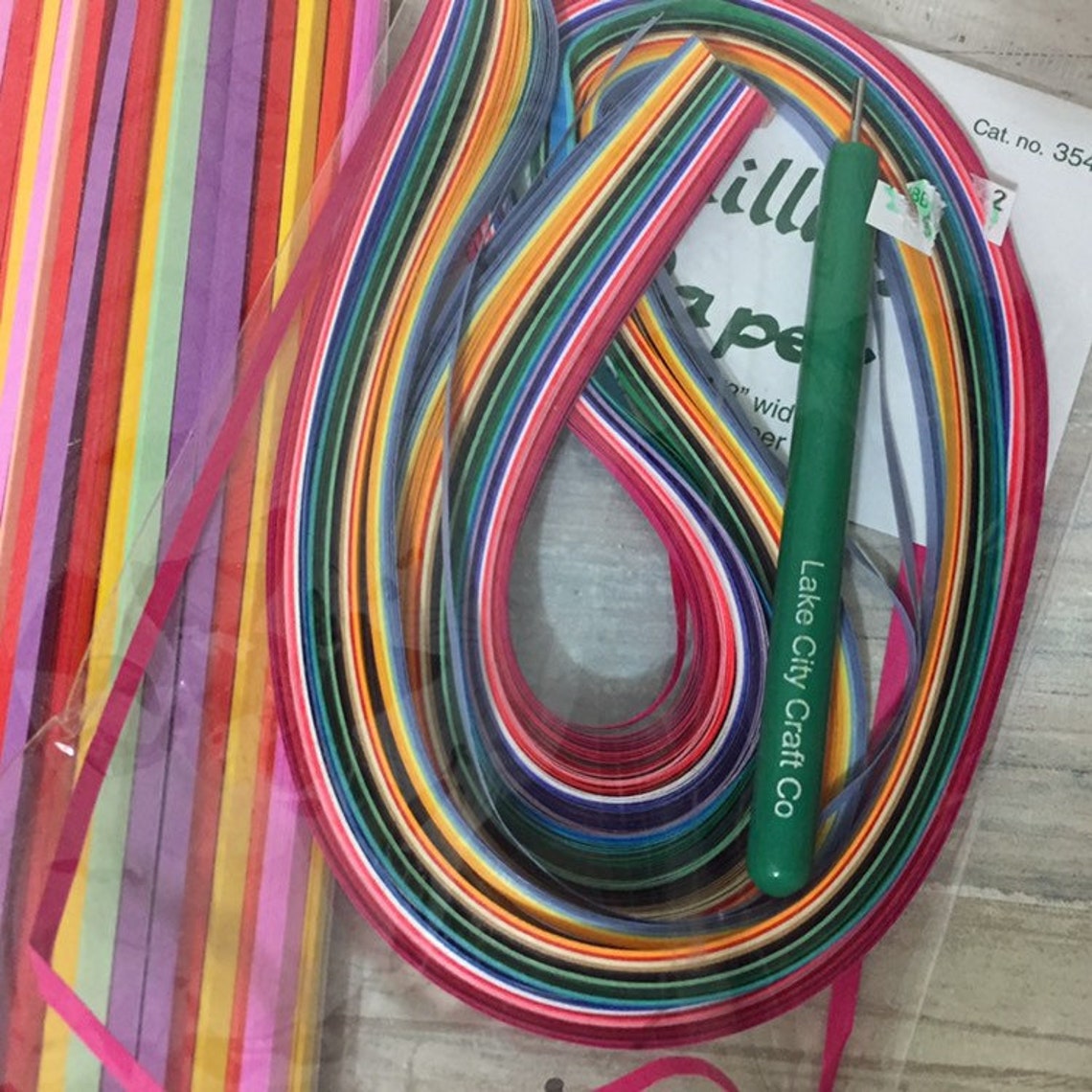 Quilling Supply Lot Patterns Kit Paper Etsy