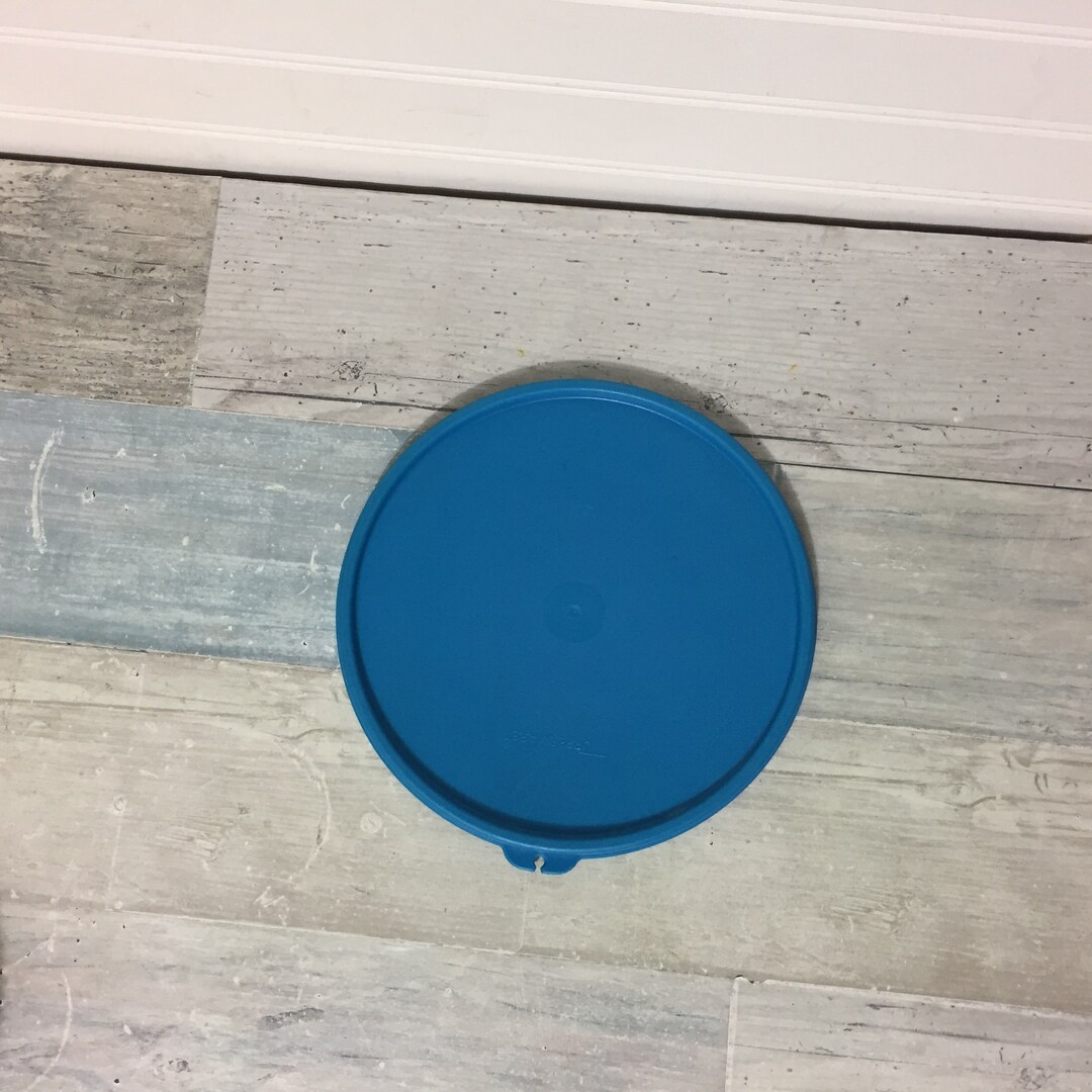 Tupperware Replacement Lid 1702 Blue Etsy