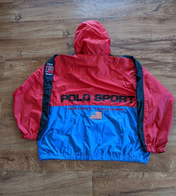 Vintage 90s Polo Sport windbreaker