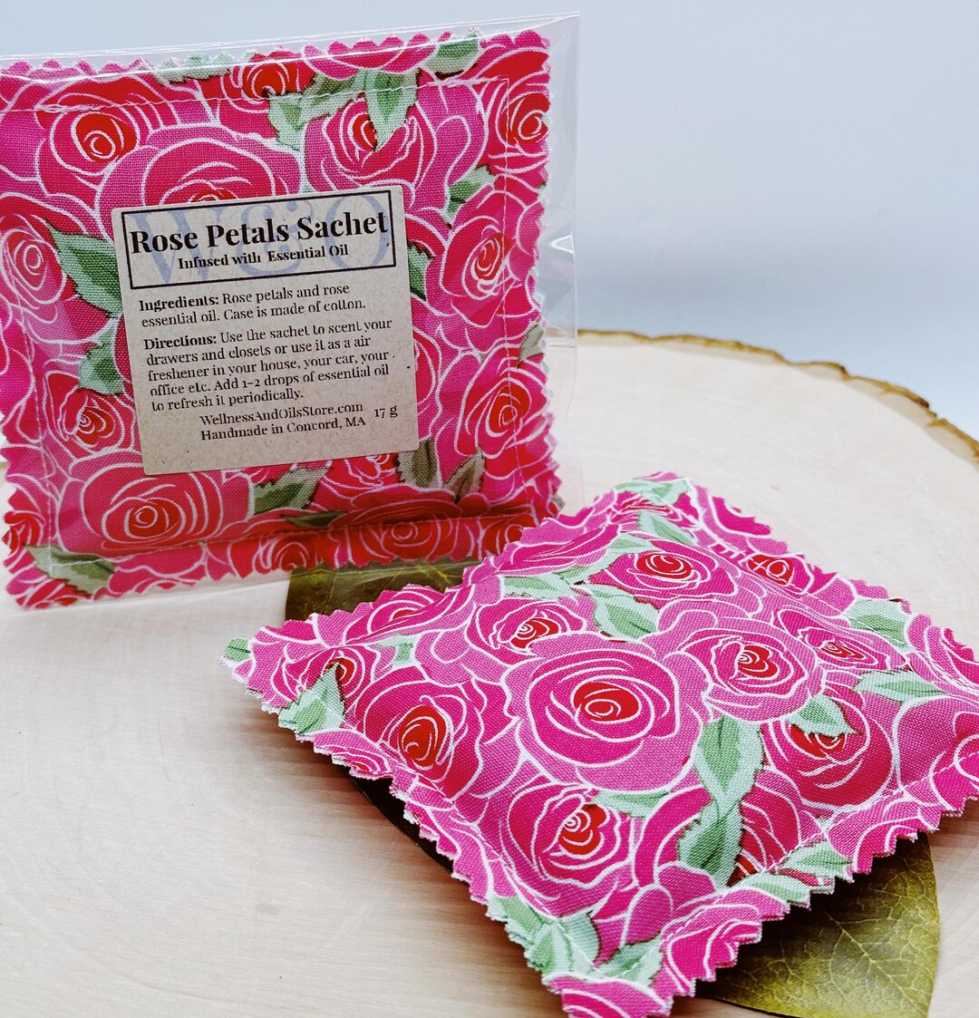 CERAMIC ROSE SACHET WITH OIL- JASMIN COCO main image 0