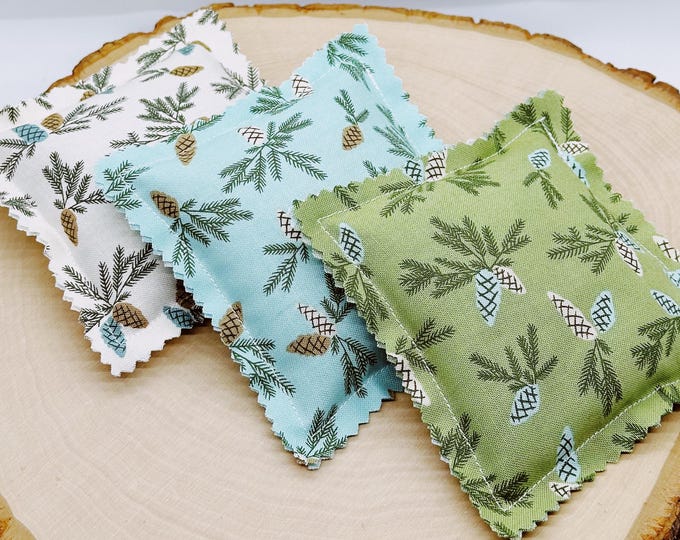 Balsam Fir Sachet Set: Handmade Essential Oil Air Freshener