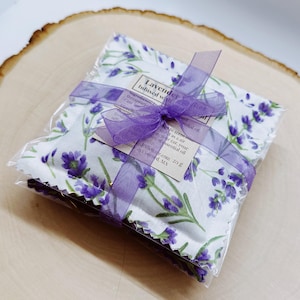 Lavendelpåsar presentset, naturlig hemdoft, återanvändbar påse med eterisk olja, luktborttagare för garderoben, aromaterapipresent