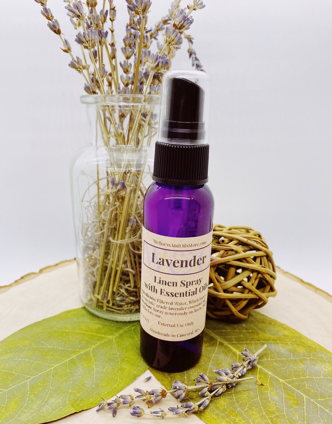 Lavender Linen Spray Natural Linen Spray Lavender Essential Oil Linen Spray  Pillow Spray Relaxation Spray Aromatherapy 