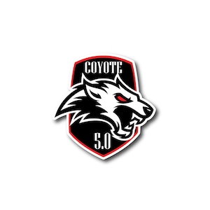 Coyote 5.0 V8 Vinyl Sticker/Decal