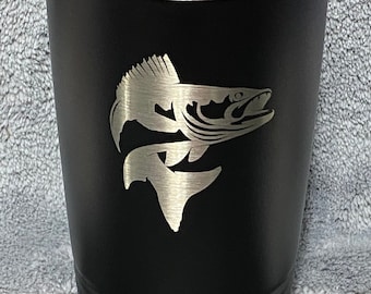 Walleye Tumbler, Laser Engraved, Polar Camel 20oz Tumbler, lake cups, Walleye tumbler