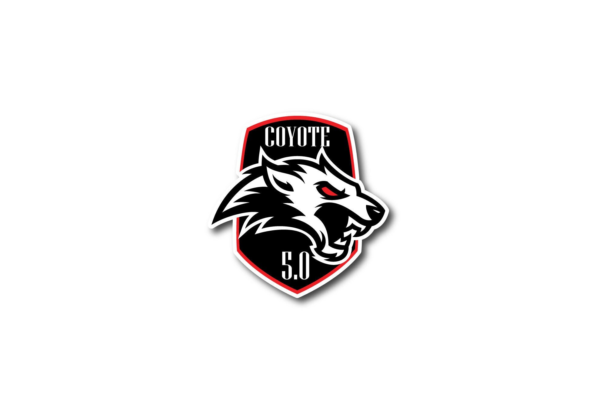 Coyote 5.0 V8 Vinyl Sticker/Decal