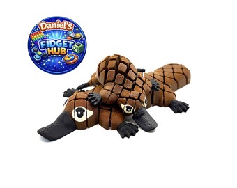 Platypus Flexi Fidget Articulated  Stress Relief Animal
