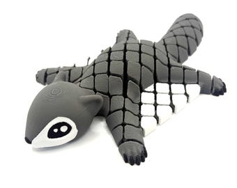 Sugar Glider Toy Articulated: 7-Inch Flexi Fidget Stress Relief Animal