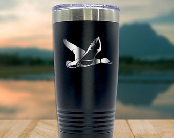 Duck Tumbler, Laser Engraved, Polar Camel 20oz,Slider Lid