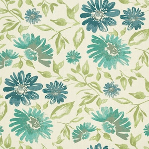 Sunbrella Violetta Baltic (45760-0002) - Fabric by the Yard Indoor and Outdoor Upholstery Premium Fabric