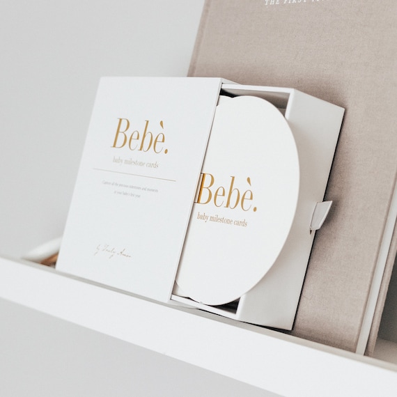 Etsy baby hotsell milestone cards