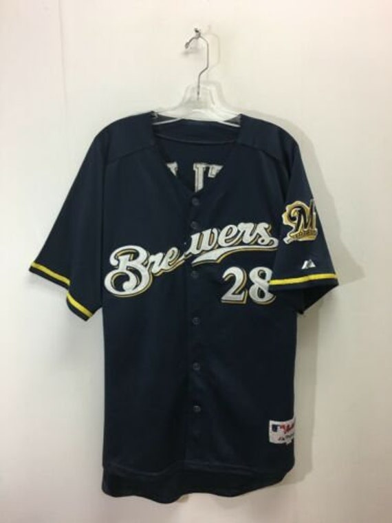 prince fielder milwaukee brewers jersey