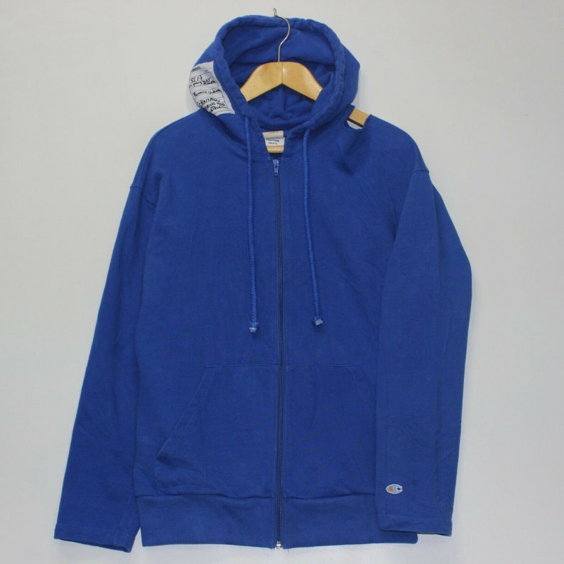 vetements x champion in progress hoodie