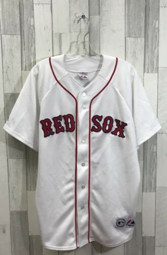 red sox pinstripe jersey