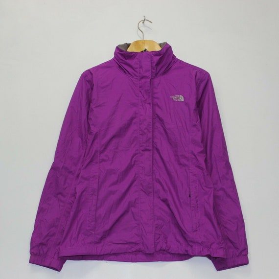 light purple north face jacket