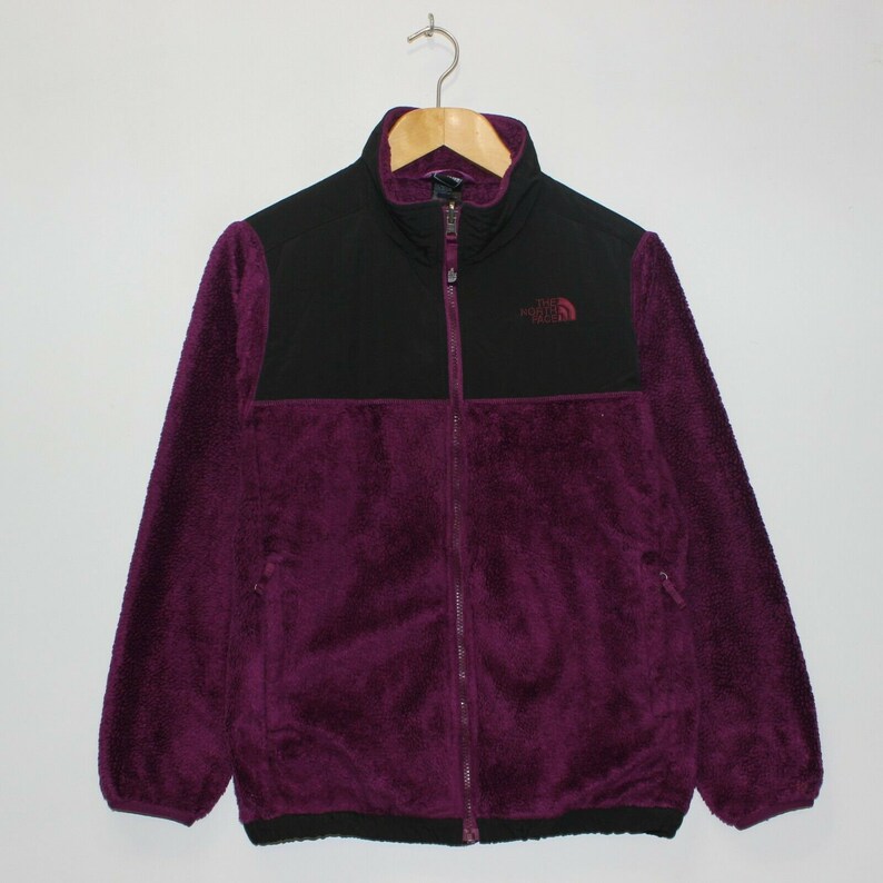 north face women's purple fleece