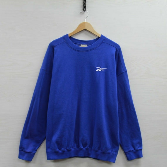 Vintage Reebok Sweatshirt Crewneck Size XL Royal B