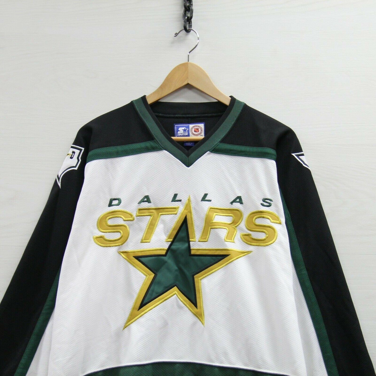 Vintage Dallas Stars Starter Jersey Taille XL White 90s NHL Etsy