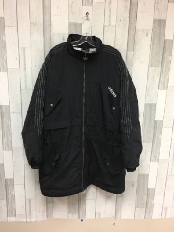 adidas mens long coat