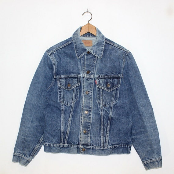Vintage 60s 70s Levi's Strauss & Co Big E Denim Je