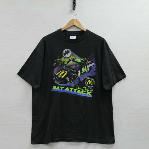 Vintage 1995 Bill Elliot T-Shirt XL 90s NASCAR Rac