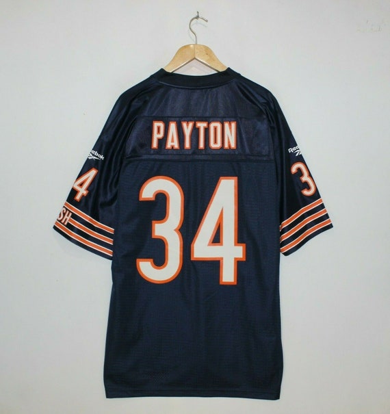 reebok walter payton throwback jersey