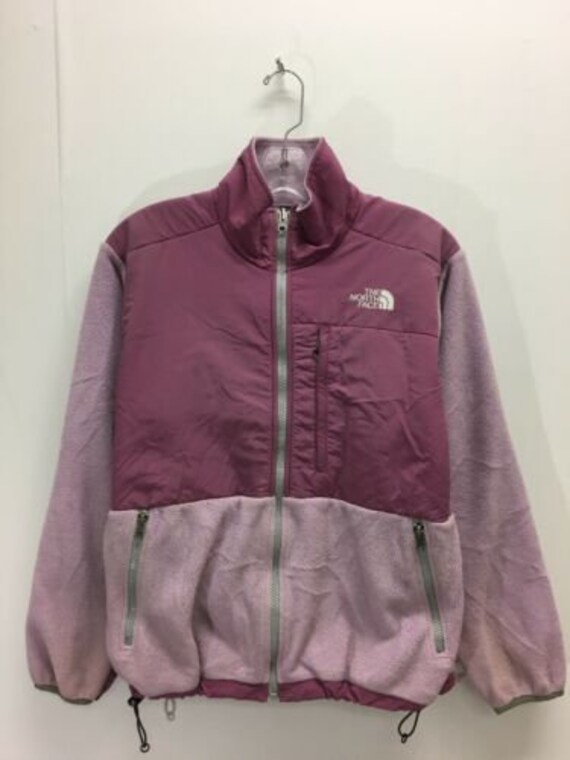 light purple north face fleece