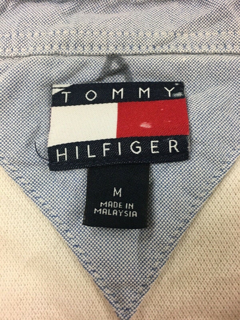 tommy hilfiger flag rugby shirt