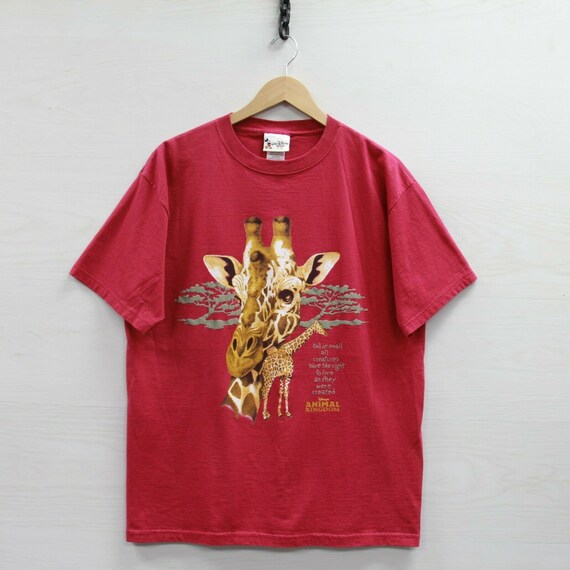 Vintage Disney's Animal Kingdom T-Shirt Large Burg