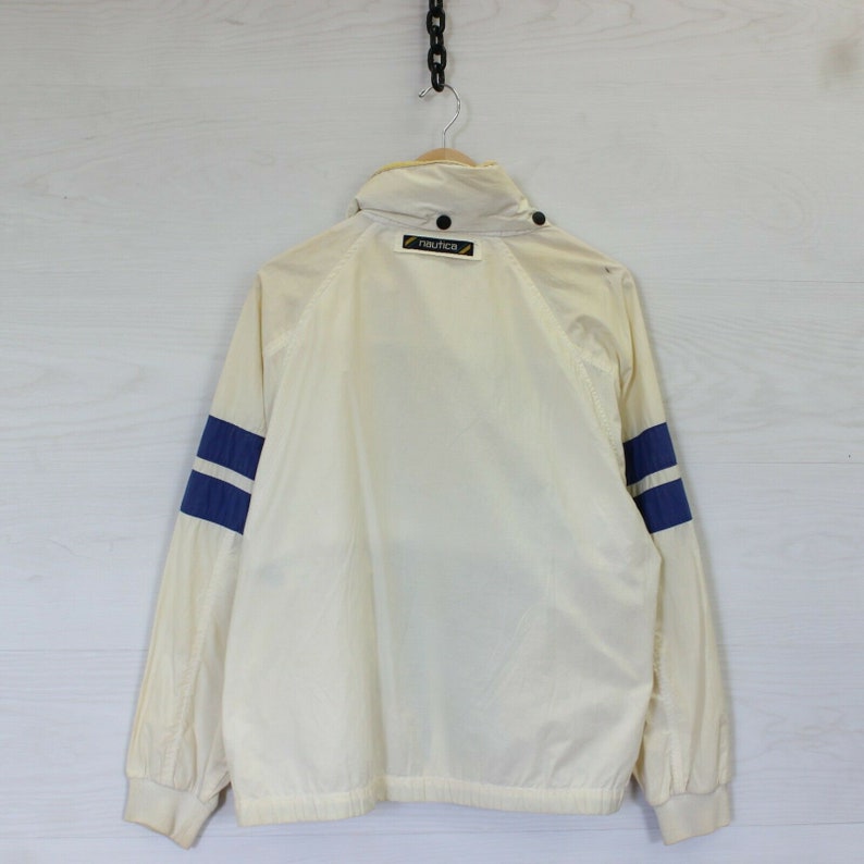 Vintage Nautica Windbreaker Light Sailing Jacket White Blue | Etsy