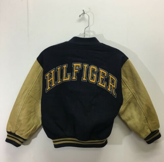 vintage tommy hilfiger bomber jacket