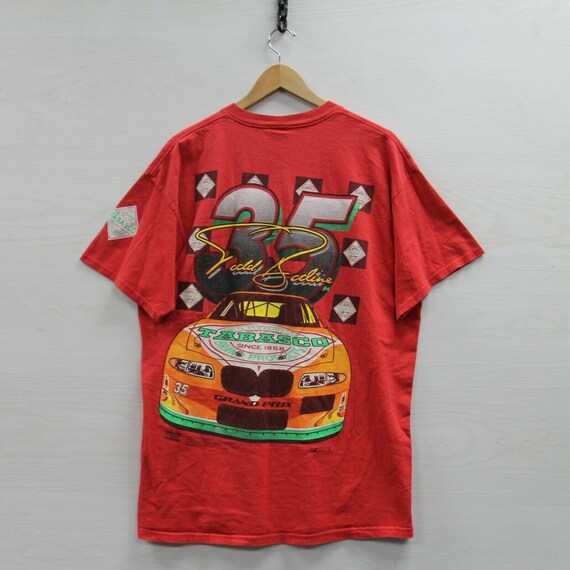 Vintage Todd Bodine #35 T-Shirt Size XL 90s NASCAR