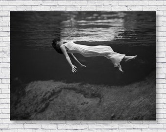 Lady in Water 1947 H Photo Print, Weeki Wachee Spring