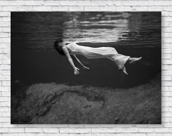 Weeki Wachee Spring/トニ フリッセル/ポスター Lady in Water 1947 H Photo Print, Weeki Wachee Spring