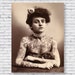 Tattoo Artist Maud Wagner 1907 Photo Print, First Female Tattooer, Vintage Tattooed Women, Black and White Poster Picture Wall Art Decor 