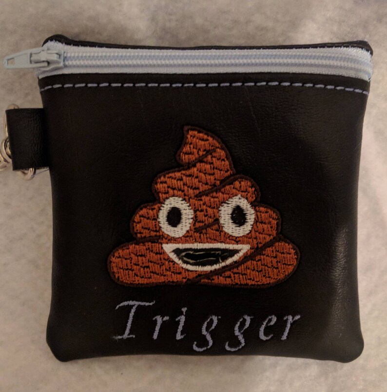 Dog poop bag holder