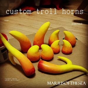 Custom Troll Horns