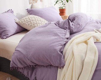 Awesome purple queen size comforter Purple Comforter Etsy