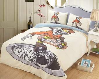 Skateboard Bedding Etsy