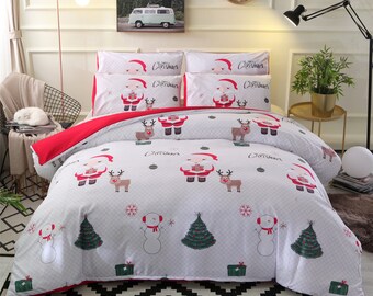 cot bed christmas duvet