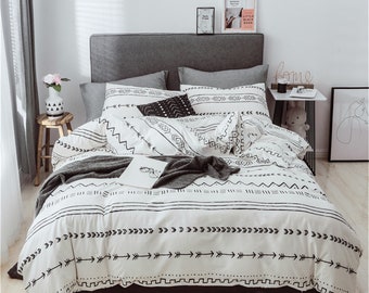 Chevron Duvet Cover Etsy